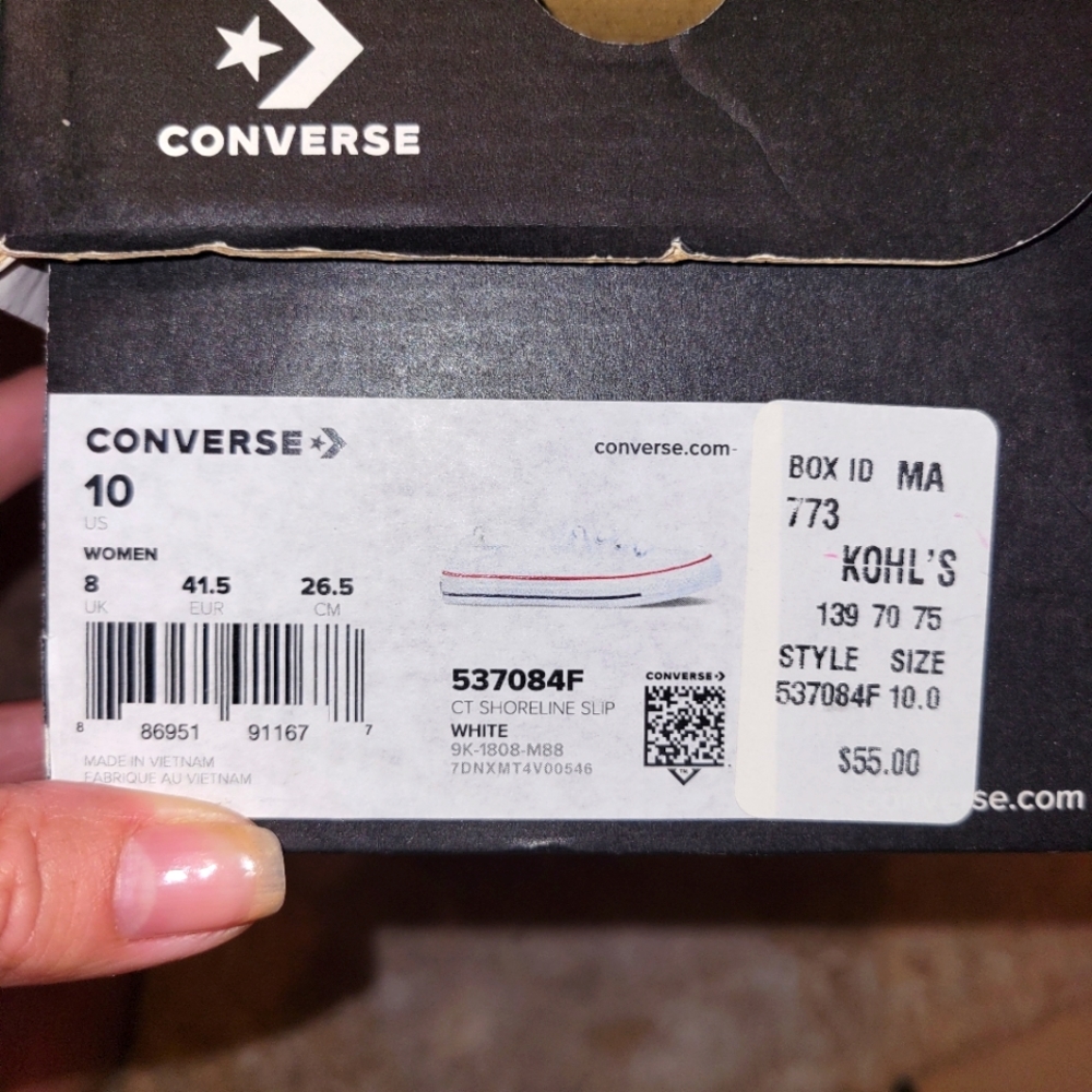 Chuck Taylor Shoreline Slip-Ons with Box